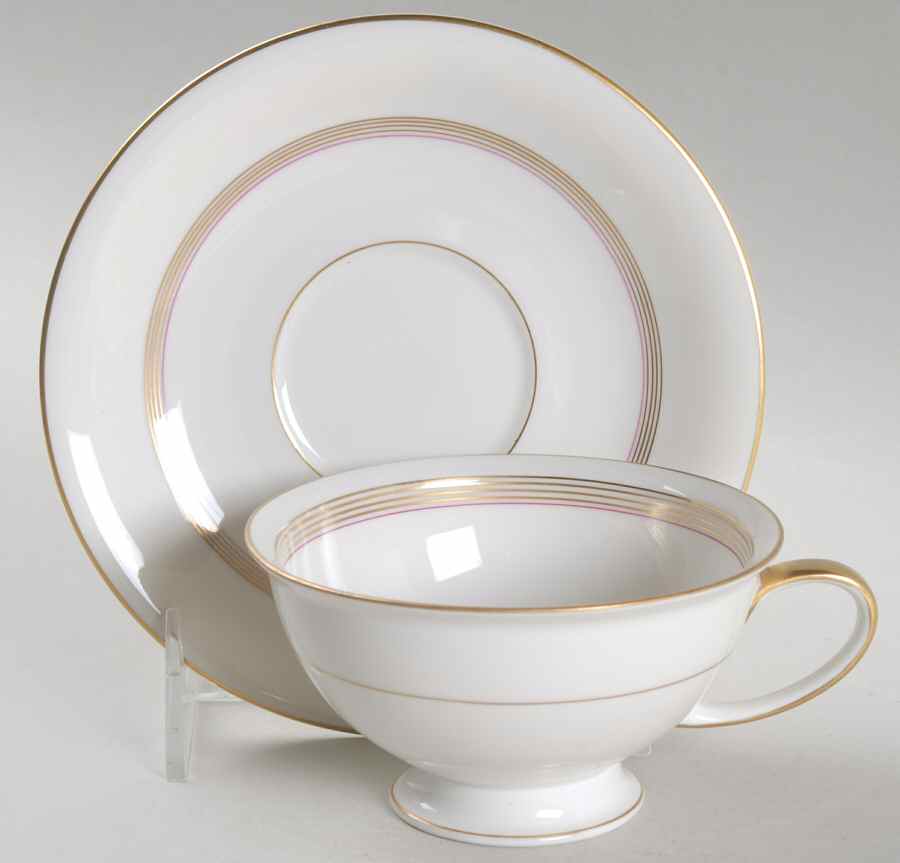 Serenity Footed Cup & Saucer Set by Rosenthal - Continental-1