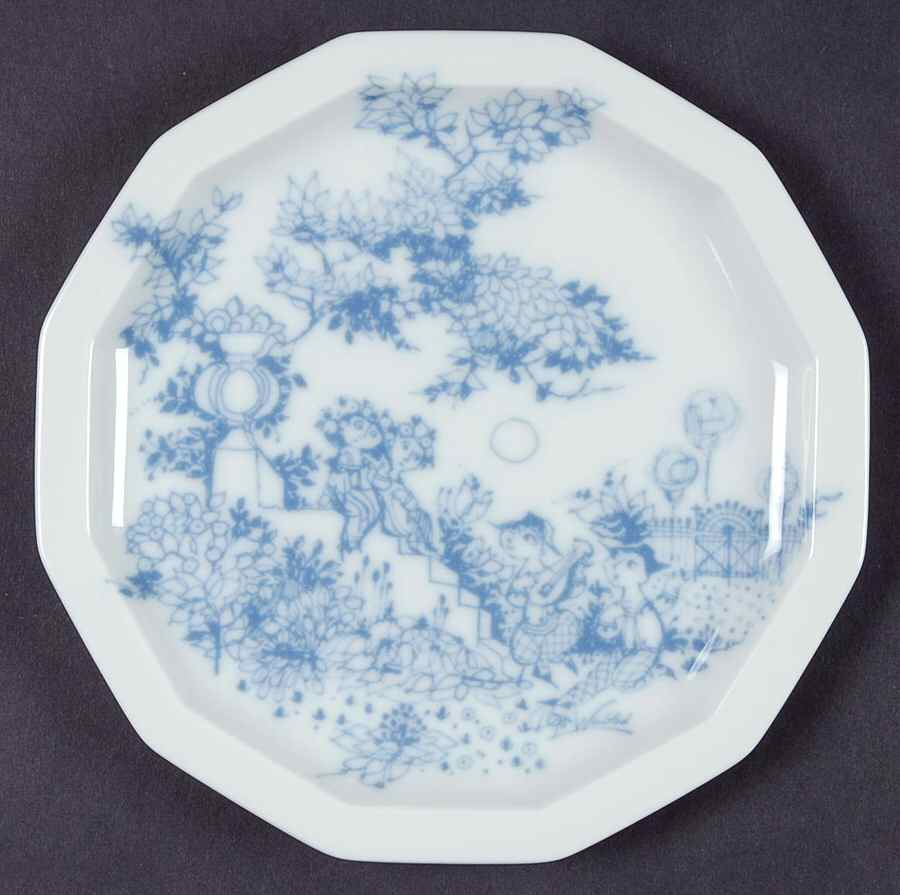 Serenade (Polygon Shape) Bread & Butter Plate by Rosenthal - Continental-1