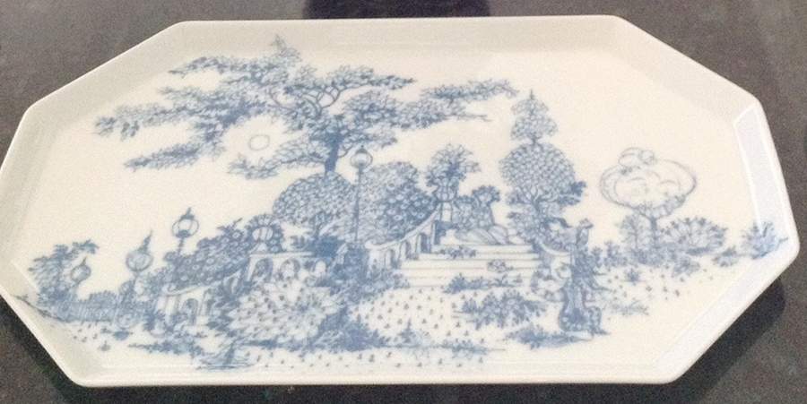 Serenade (Polygon Shape) 14" Oval Serving Platter by Rosenthal - Continental-1