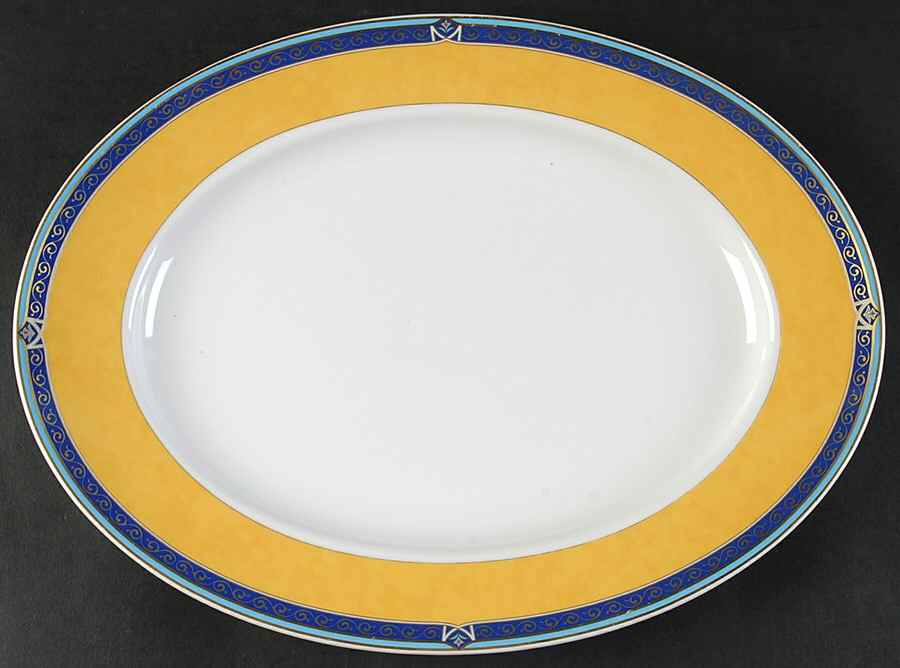 Serena 12" Oval Serving Platter by Rosenthal - Continental-1