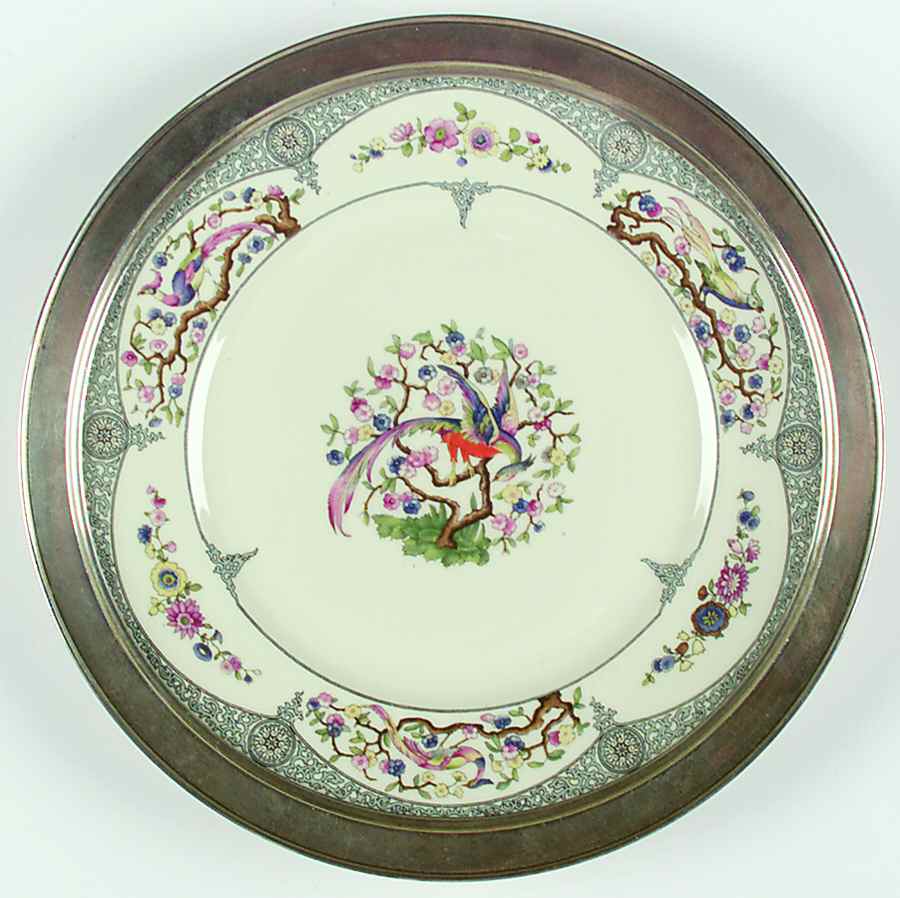 Sevilla Sterling Rim Dinner Plate by Rosenthal - Continental-1