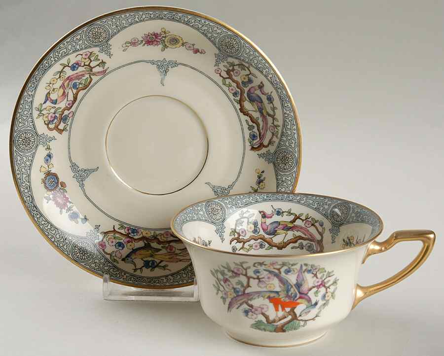 Sevilla Flat Cup & Saucer Set by Rosenthal - Continental-1