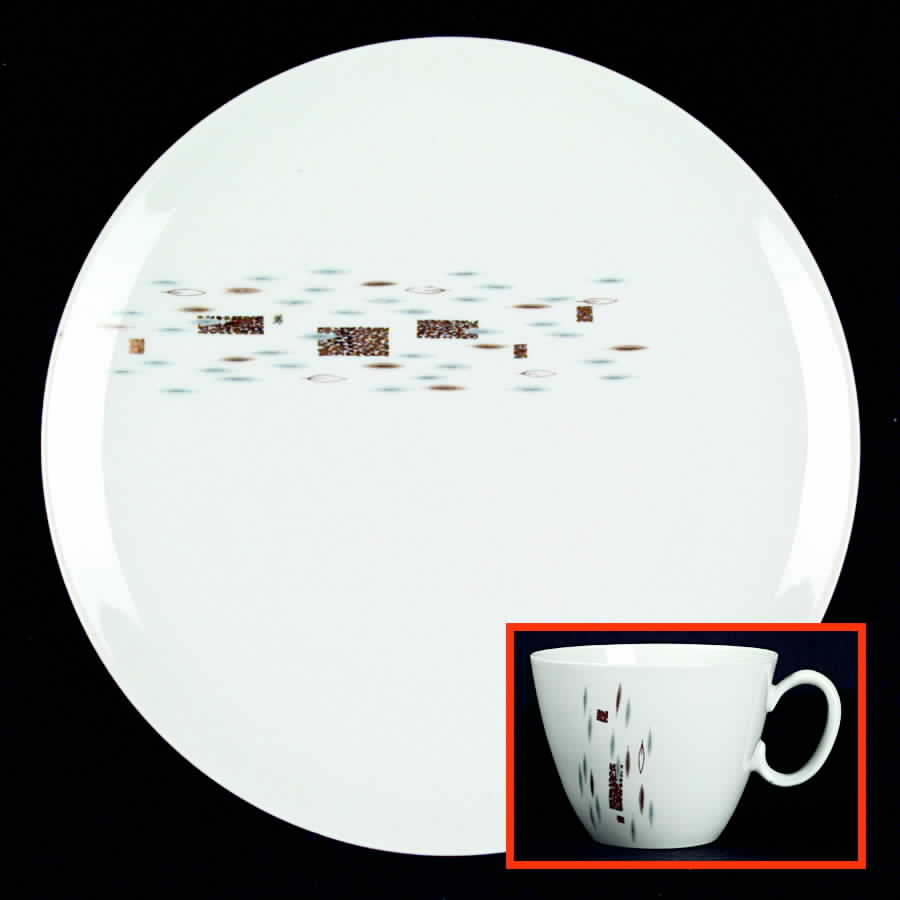 Shower of Gold Large Dinner Plate by Rosenthal - Continental-1
