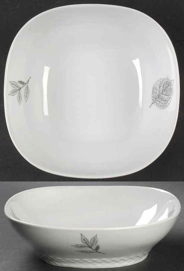 Shadow Leaf 8" Square Vegetable Bowl by Rosenthal - Continental-1