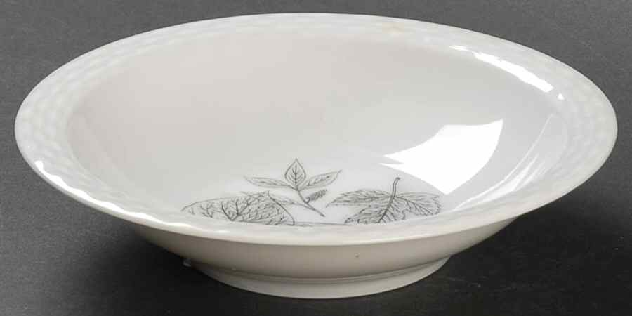 Shadow Leaf Rim Fruit/Dessert (Sauce) Bowl by Rosenthal - Continental-1