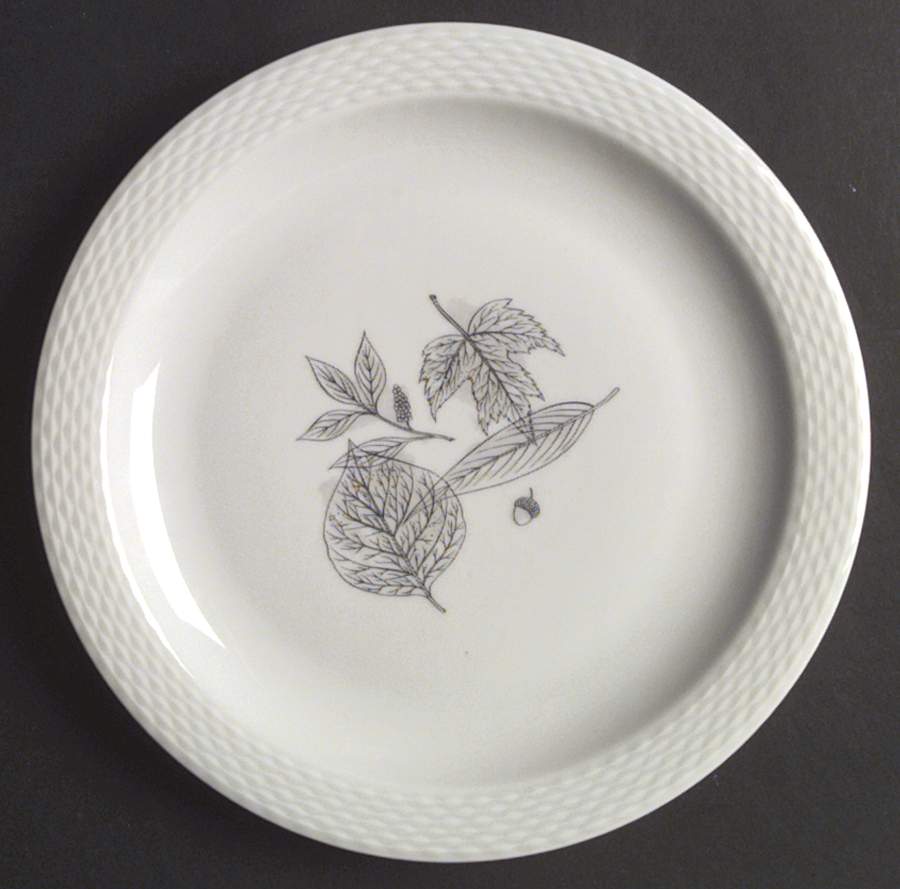 Shadow Leaf Dinner Plate by Rosenthal - Continental-1