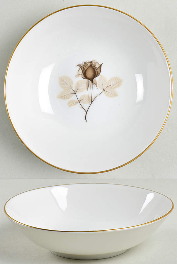 Shadow Rose Fruit/Dessert (Sauce) Bowl by Rosenthal - Continental-1