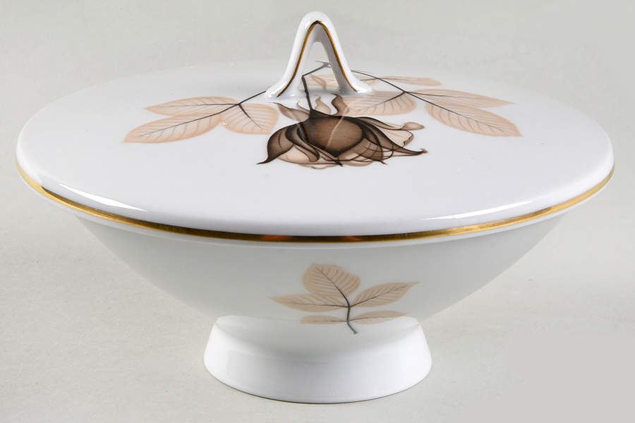 Shadow Rose Candy Box & Lid by Rosenthal - Continental-1