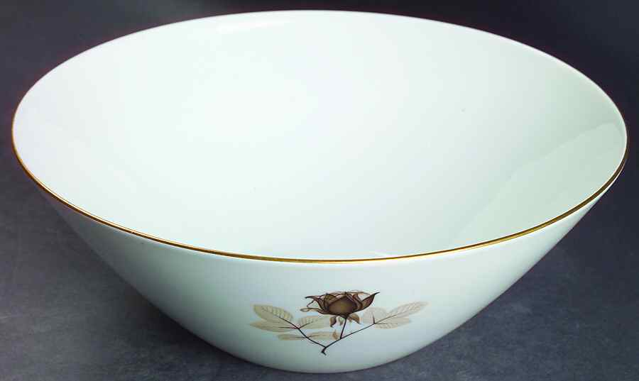 Shadow Rose 10" Large Salad Serving Bowl by Rosenthal - Continental-1
