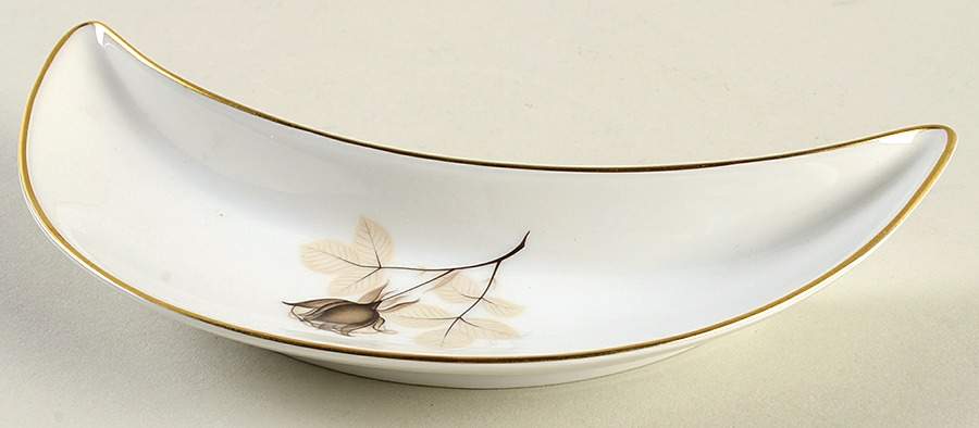 Shadow Rose Bone Dish by Rosenthal - Continental-1