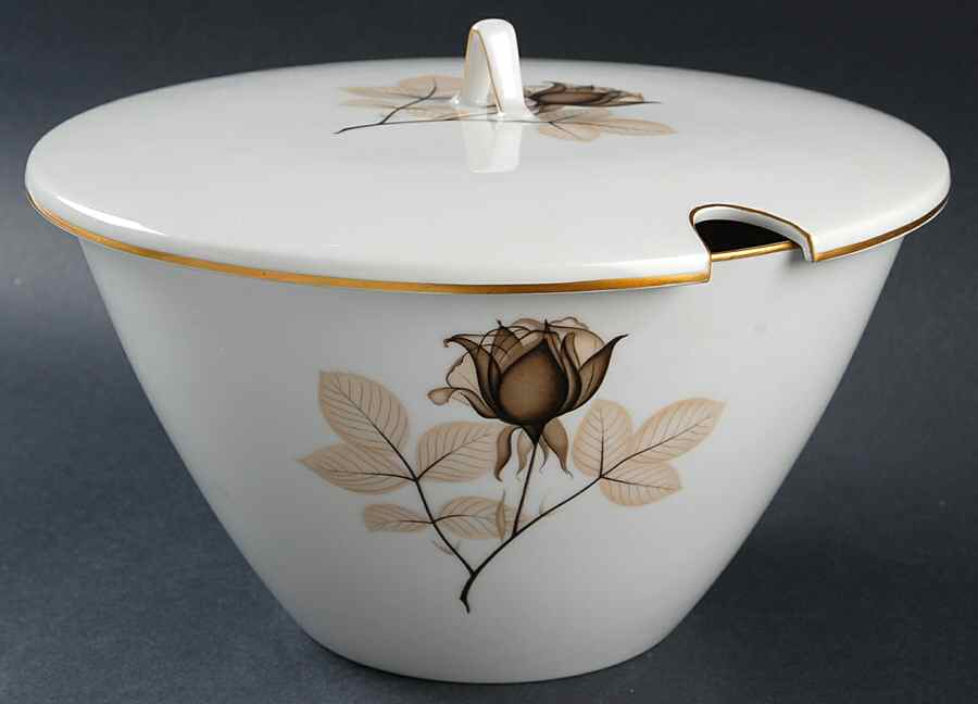 Shadow Rose Tureen &  Lid by Rosenthal - Continental-1