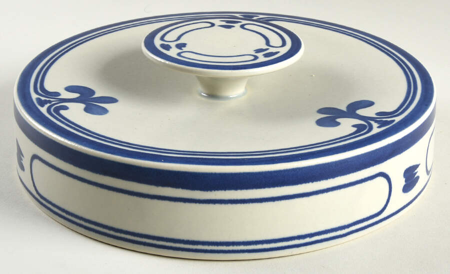 Siena Blue Lid for 2.75 Quart Round Casserole by Rosenthal - Continental-1