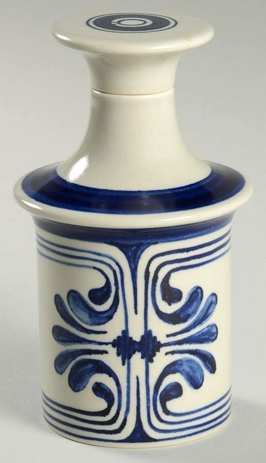 Siena Blue Oil Or Vinegar Cruet and Stopper by Rosenthal - Continental-1