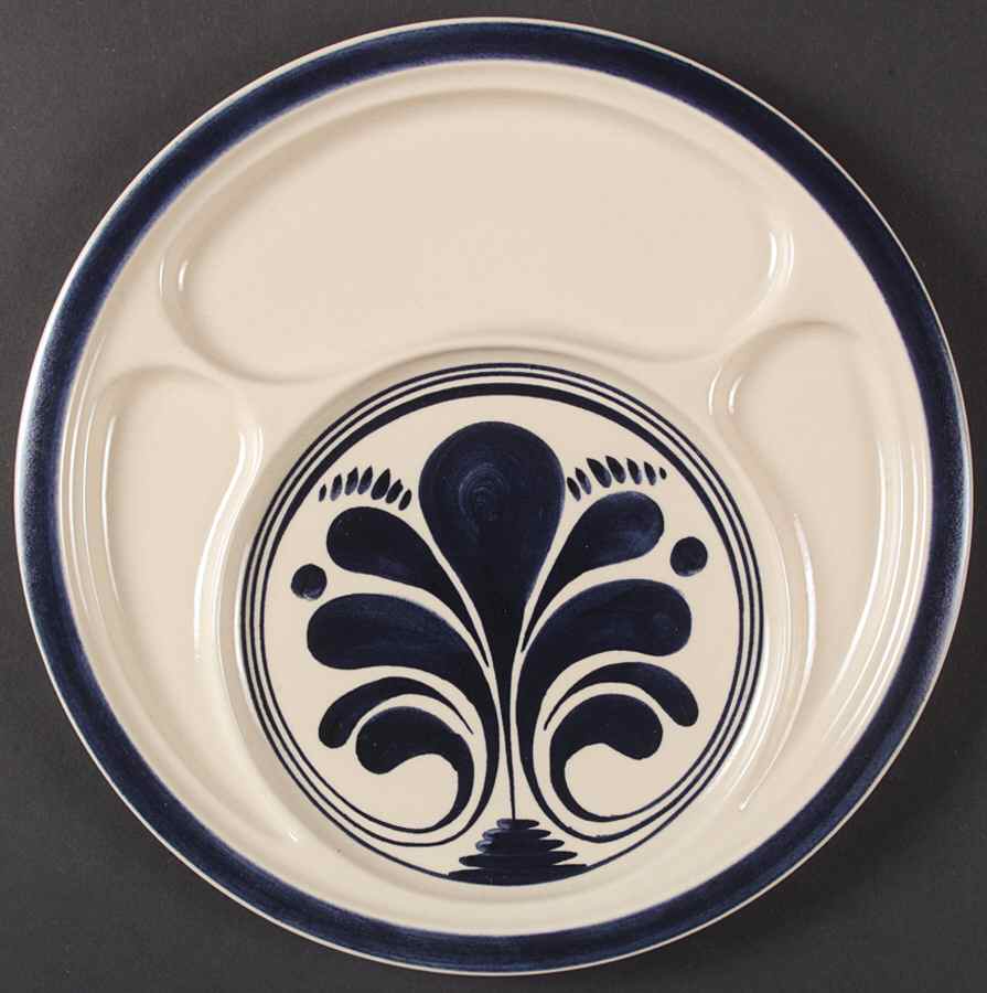 Siena Blue Fondue Plate by Rosenthal - Continental-1