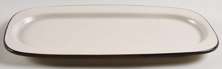Siena Brown 13" Oval Serving Platter by Rosenthal - Continental-1