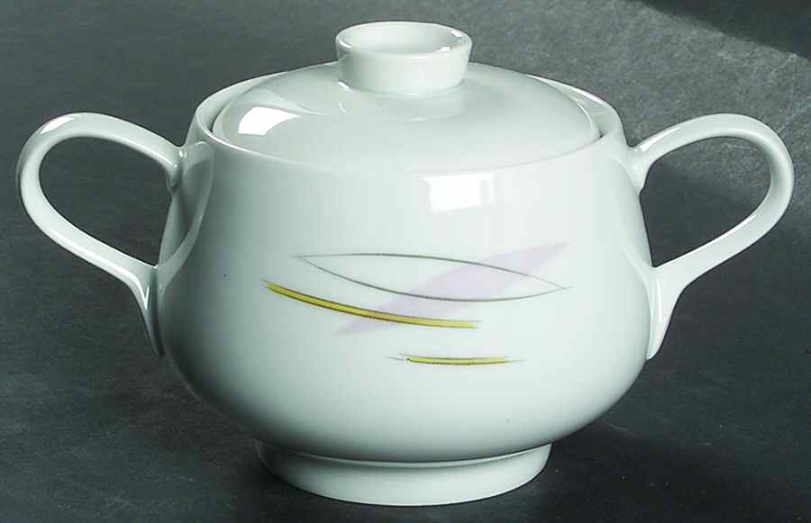 Silvana Sugar Bowl & Lid by Rosenthal - Continental-1