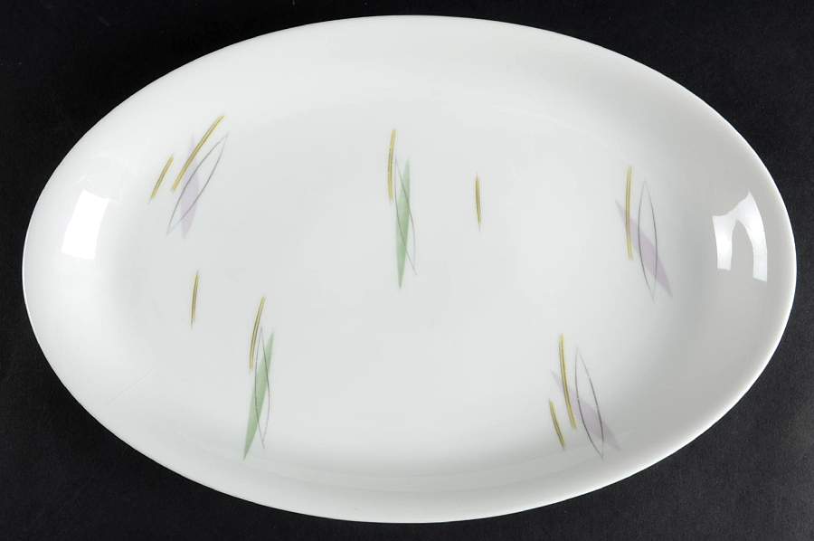 Silvana 13" Oval Serving Platter by Rosenthal - Continental-1