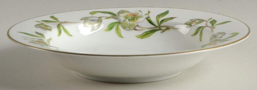 Snow Rose Rim Soup Bowl by Rosenthal - Continental-1