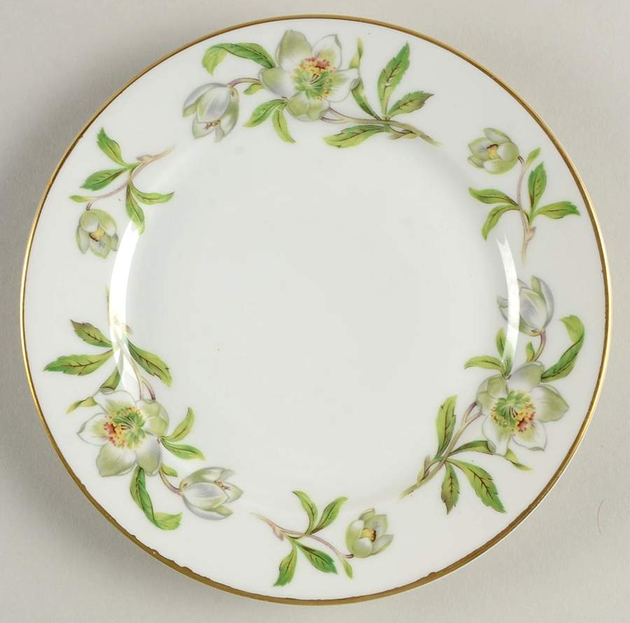 Snow Rose Bread & Butter Plate by Rosenthal - Continental-1
