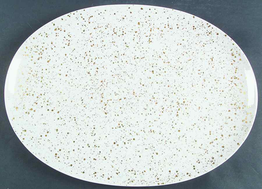 Spatter 16" Oval Serving Platter by Rosenthal - Continental-1