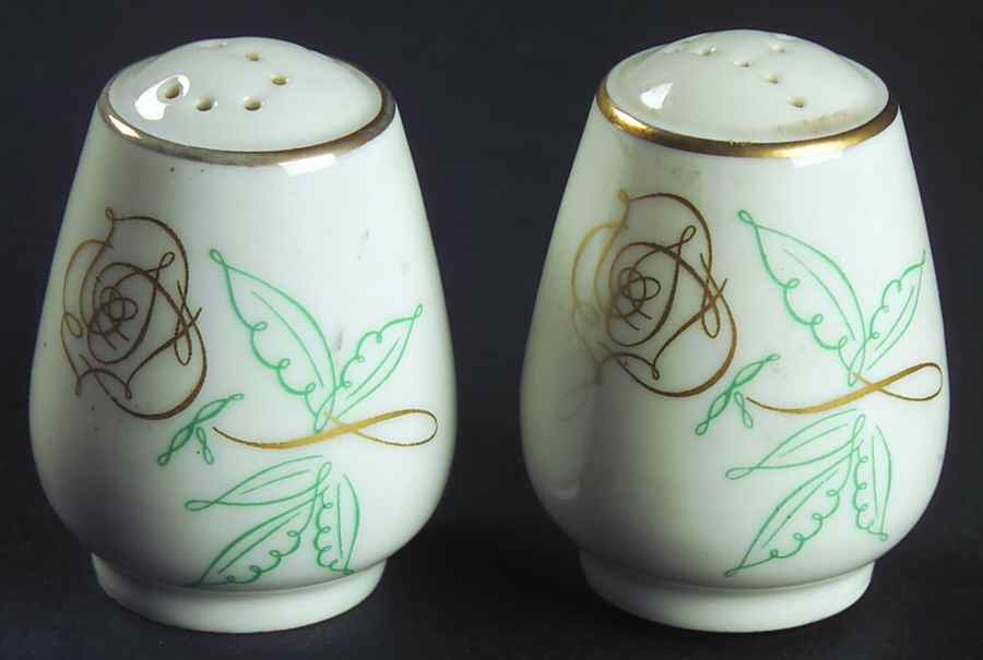 Spencer Rose Individual Salt & Pepper Set by Rosenthal - Continental-1