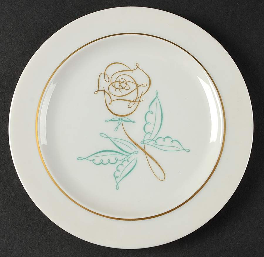 Spencer Rose Bread & Butter Plate by Rosenthal - Continental-1