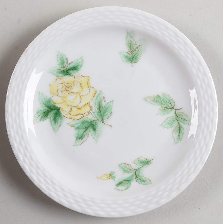 Springtime (Yellow Rose) Bread & Butter Plate by Rosenthal - Continental-1