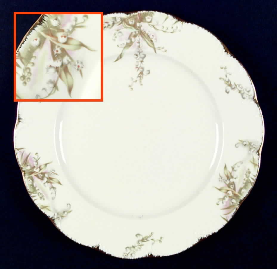 Springtime (Monbijou Shape) Dinner Plate by Rosenthal - Continental-1