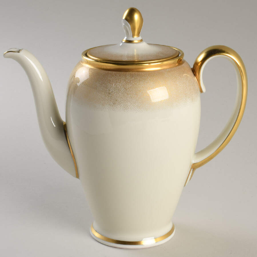 Stardust (Rim) Small Coffee Pot & Lid by Rosenthal - Continental-1