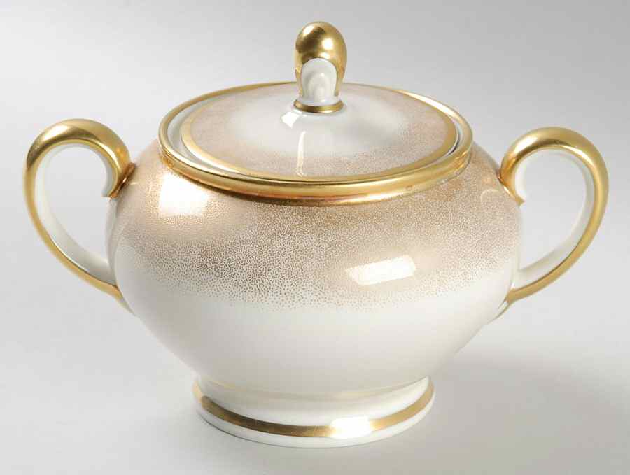 Stardust (Rim) Sugar Bowl & Lid by Rosenthal - Continental-1