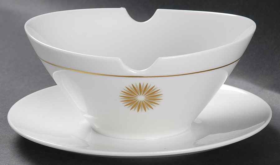 Star of Dawn Gravy Boat with Attached Underplate by Rosenthal - Continental-1