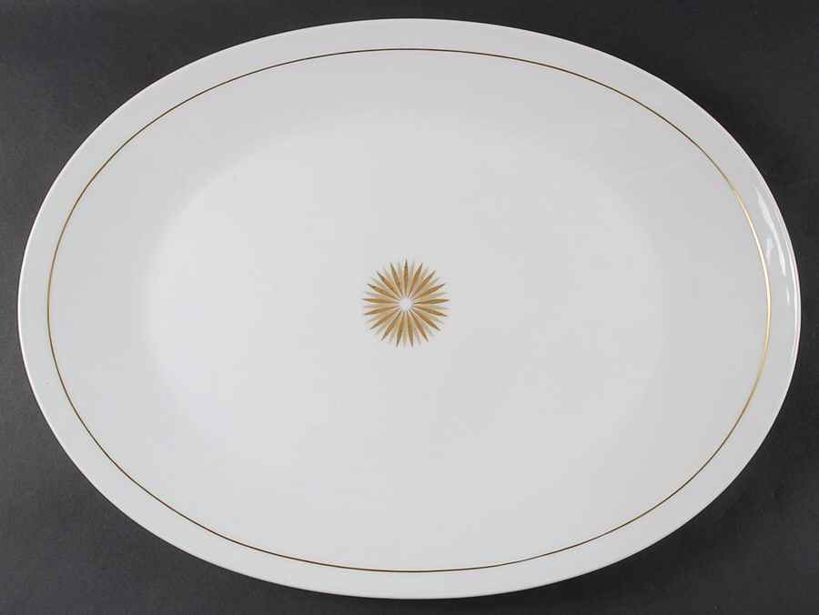 Star of Dawn 17" Oval Serving Platter by Rosenthal - Continental-1