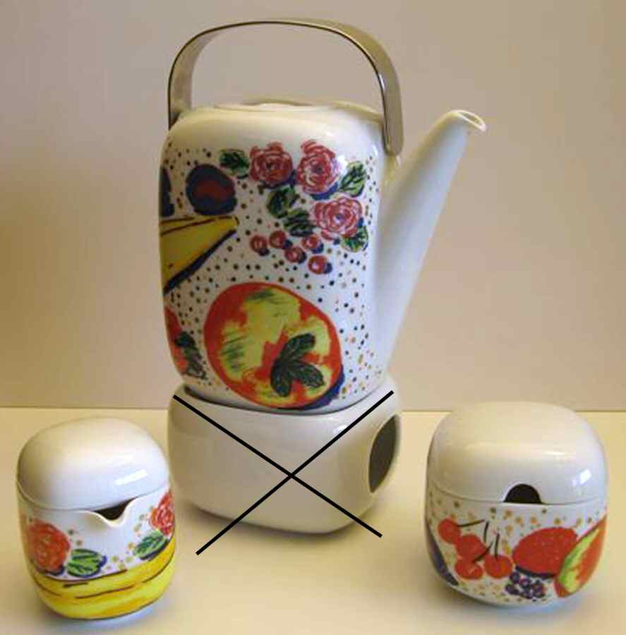 Still Life Coffee Pot & Lid by Rosenthal - Continental-1