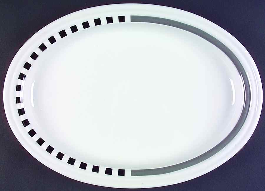 Strada 16" Oval Serving Platter by Rosenthal - Continental-1