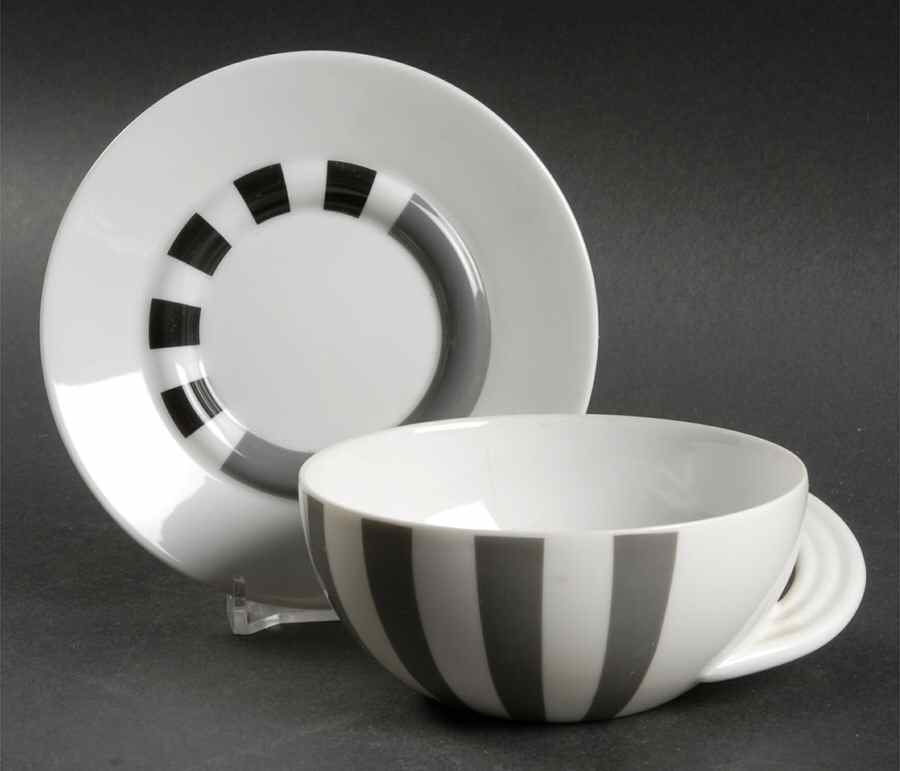 Strada Flat Cup & Saucer Set by Rosenthal - Continental-1