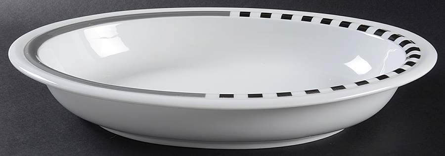 Strada 14" Deep Oval Serving Platter by Rosenthal - Continental-1