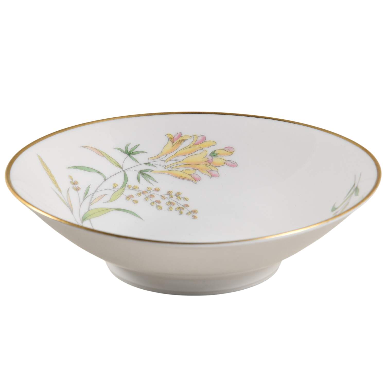 Summer Blossoms Ivory Fruit/Dessert (Sauce) Bowl by Rosenthal - Continental-1