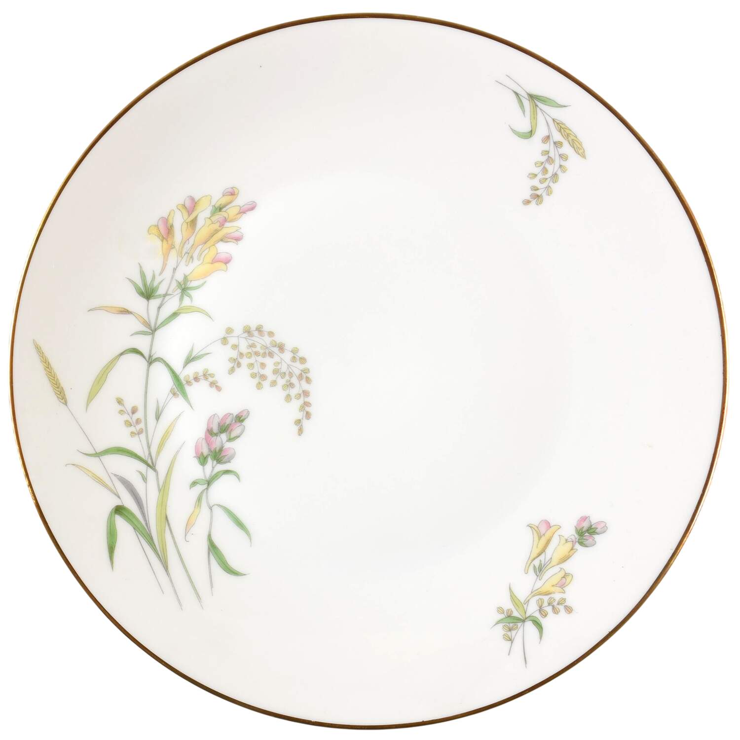 Summer Blossoms White Salad Plate by Rosenthal - Continental-1
