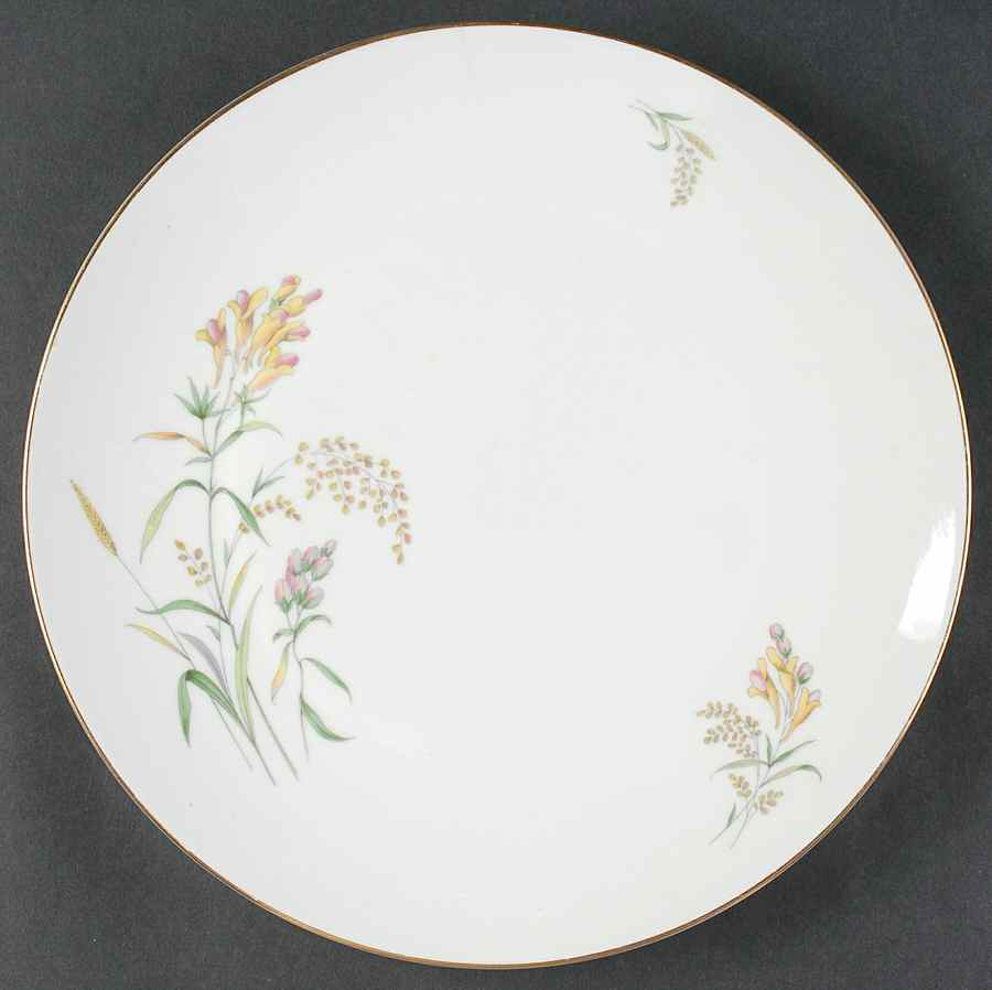 Summer Blossoms White 12" Chop Plate (Round Platter) by Rosenthal - Continental-1