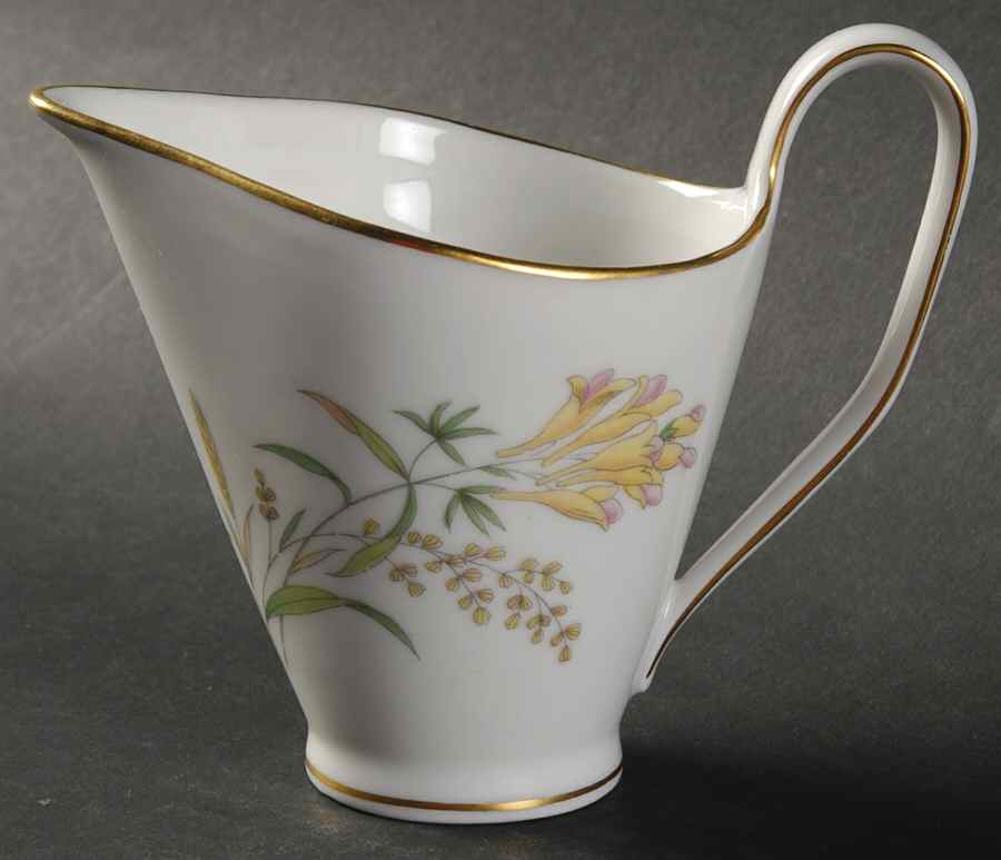 Summer Blossoms White Creamer by Rosenthal - Continental-1