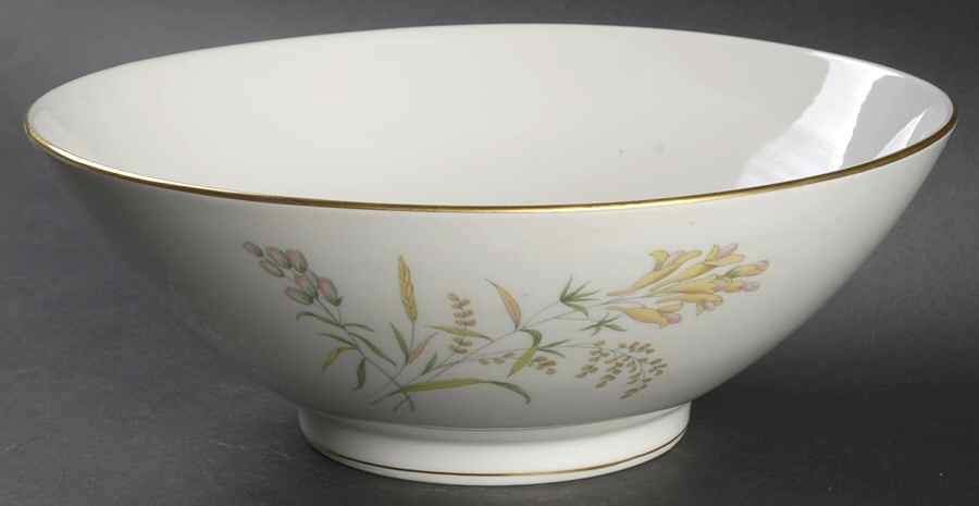 Summer Blossoms White 10" Round Vegetable Bowl by Rosenthal - Continental-1