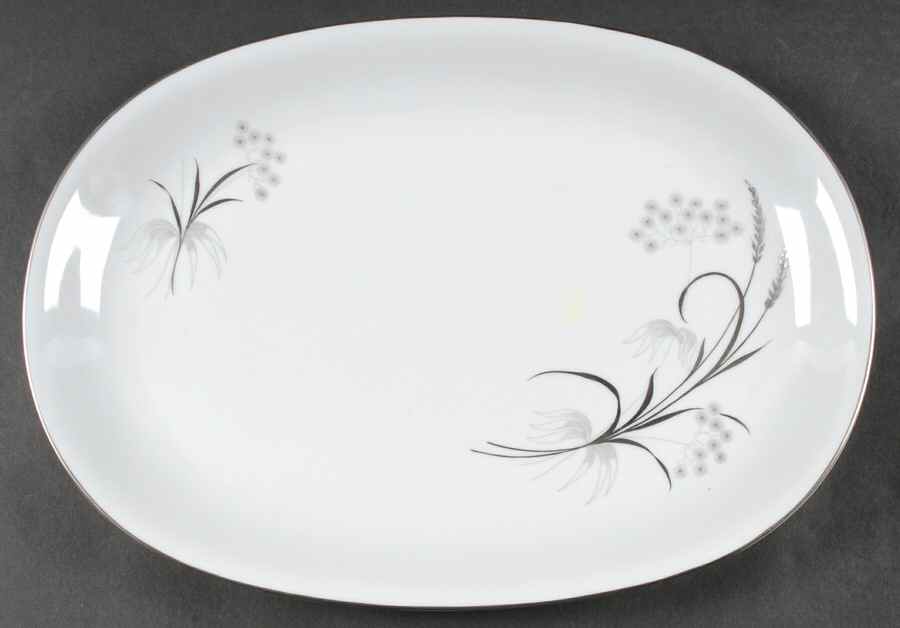 Summerwind 14" Oval Serving Platter by Rosenthal - Continental-1
