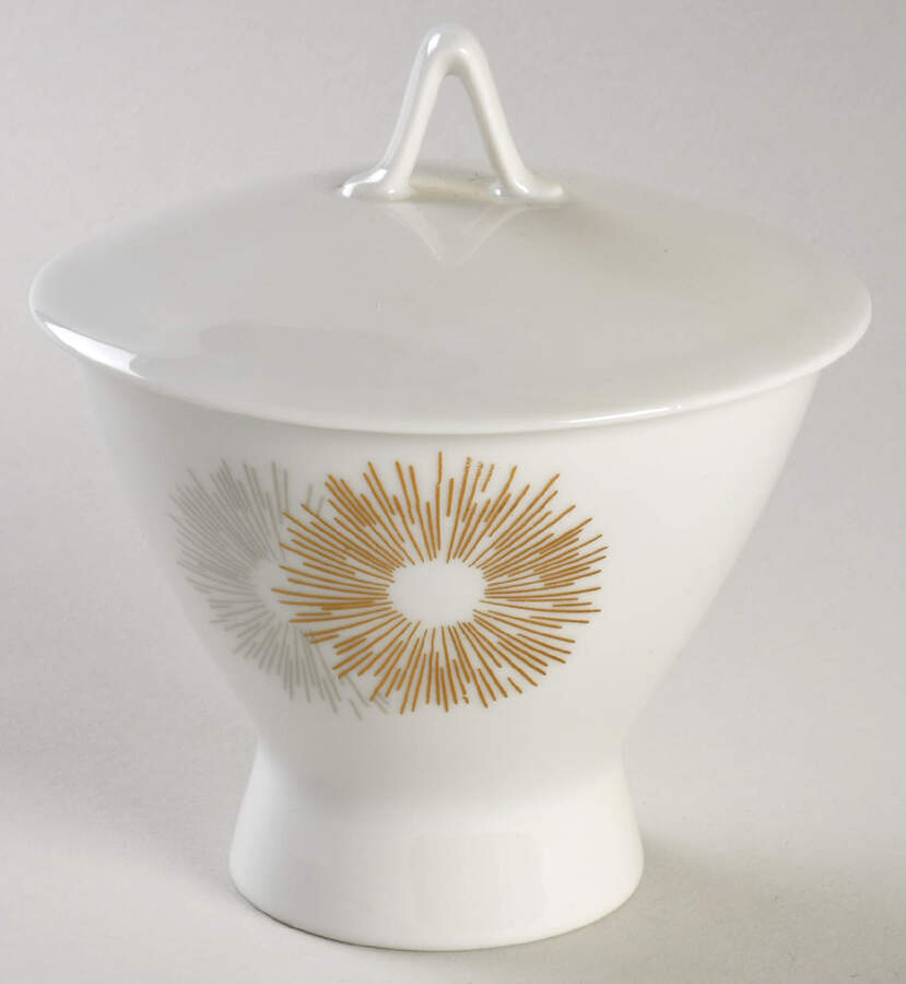 Sunburst Sugar Bowl & Lid by Rosenthal - Continental-1