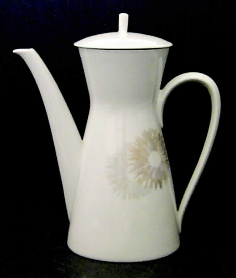 Sunburst Coffee Pot & Lid by Rosenthal - Continental-1