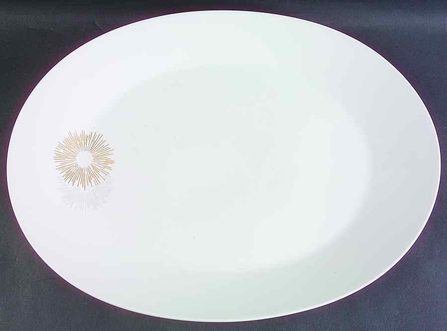 Sunburst 17" Oval Serving Platter by Rosenthal - Continental-1