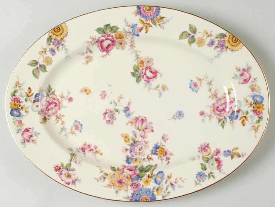 The Sunray 15" Oval Serving Platter by Rosenthal - Continental-1