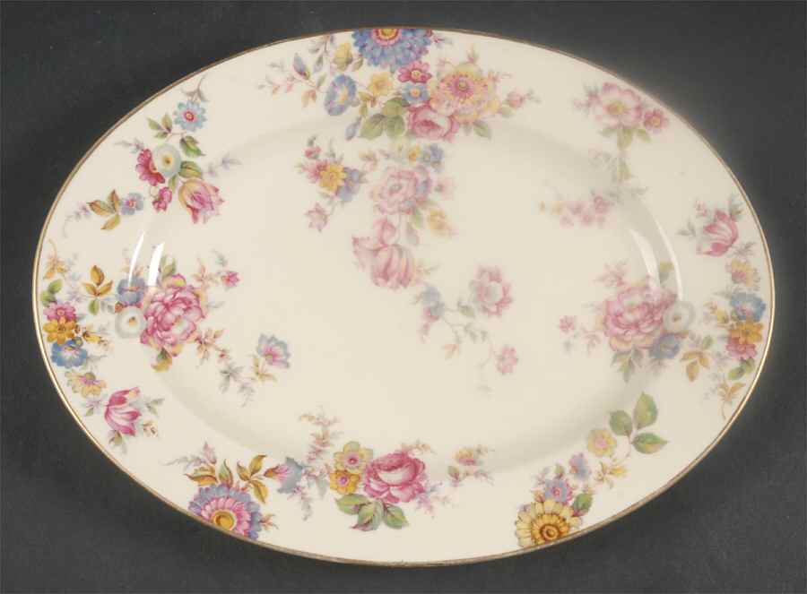 The Sunray 11" Oval Serving Platter by Rosenthal - Continental-1