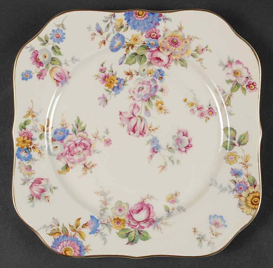 The Sunray Square Salad Plate by Rosenthal - Continental-1