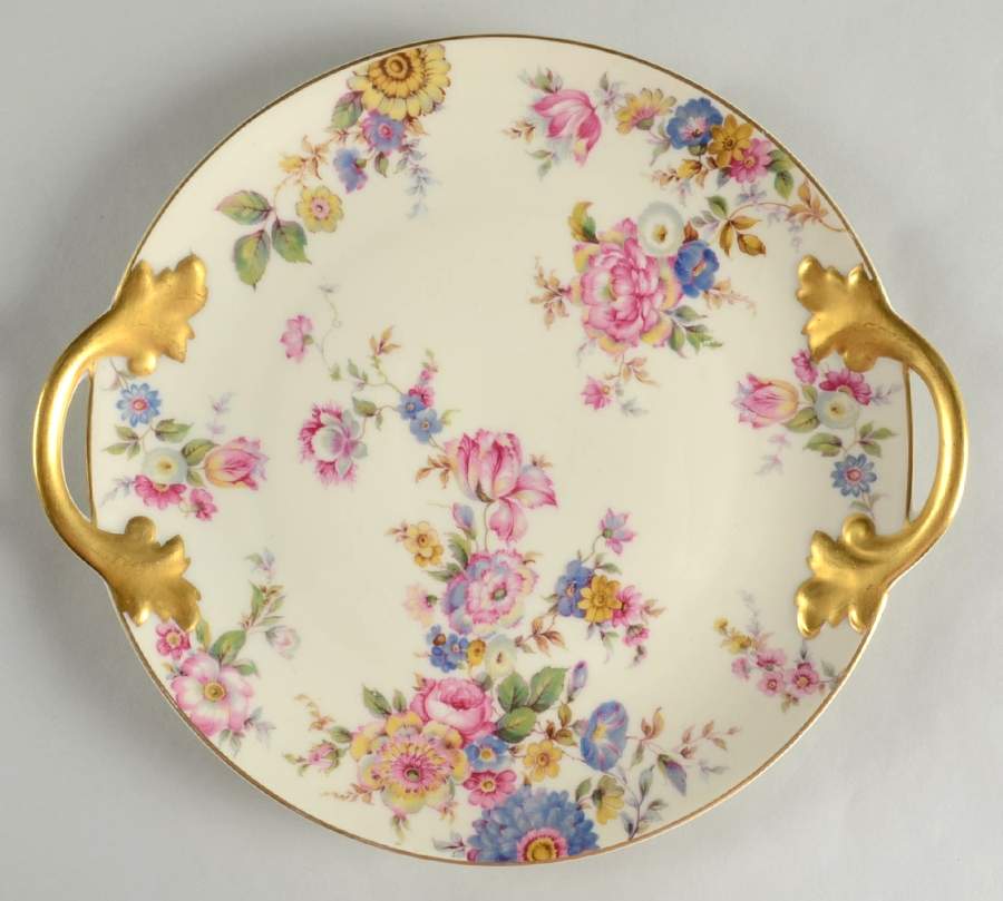 The Sunray Handled Cake Plate by Rosenthal - Continental-1