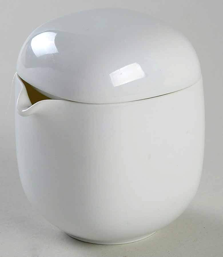 Suomi White Creamer & Lid by Rosenthal - Continental-1